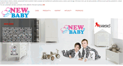 Desktop Screenshot of newbaby.cz